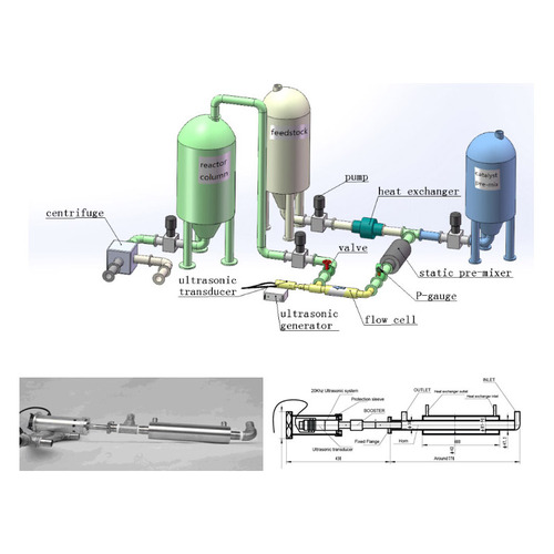 K-NanoSonic® KNS P series,Ultrasonic Biodiesel Process Equipment Pipe Cavitation